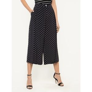 Pinko Culottes nohavice Crembrule PE 20 BLK01 1G14RM Y63A Čierna Relaxed Fit vyobraziť