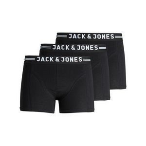 Jack&Jones Súprava 3 kusov boxeriek Sense 12081832 Čierna vyobraziť