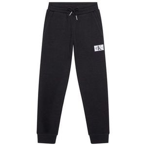 Calvin Klein Jeans Teplákové nohavice Monogram IB0IB00519 Čierna Regular Fit vyobraziť