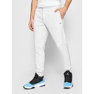 Tommy Jeans Teplákové nohavice DM0DM11163 Sivá Slim Fit vyobraziť
