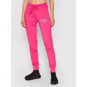 Versace Jeans Couture Teplákové nohavice 71HAAT04 Ružová Regular Fit vyobraziť