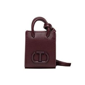 TWINSET Kabelka Mini Bag 212TB7066 Bordová vyobraziť