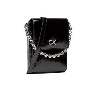 Calvin Klein Kabelka Ns Mini Bag W/Flap Patent K60K608321 Čierna vyobraziť