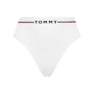 Tommy Hilfiger Stringové nohavičky Logo UW0UW02630 Biela vyobraziť