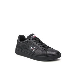 Tommy Jeans Sneakersy Cupsole EM0EM00719 Čierna vyobraziť