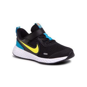 Nike Topánky Revolution 5 (PSV) BQ5672 076 Čierna vyobraziť