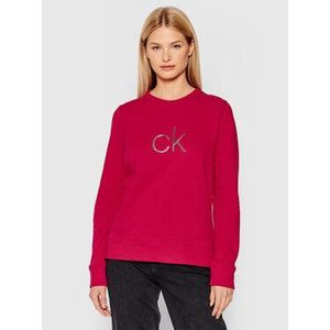 Calvin Klein Mikina Embossed Shine K20K203000 Ružová Regular Fit vyobraziť