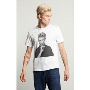 Vistula Tričko Unisex David Bowie By Evans 3 XA1333 Biela Regular Fit vyobraziť