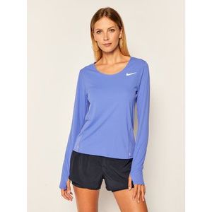 Nike Funkčné tričko Dri-Fit CJ2020 Modrá Standard Fit vyobraziť
