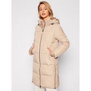 Calvin Klein Zimný kabát Elastic Logo Sorona K20K203050 Béžová Regular Fit vyobraziť