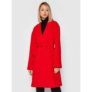 Pinko Vlnený kabát Giacomino 1 1G16S0 Y7E3 Červená Regular Fit vyobraziť