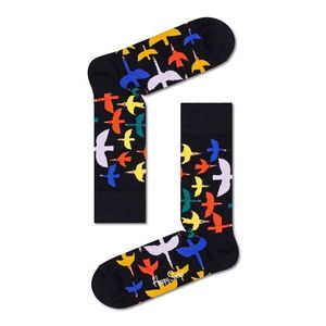 Ponožky Happy Socks Bird Watch pánske, čierna farba vyobraziť
