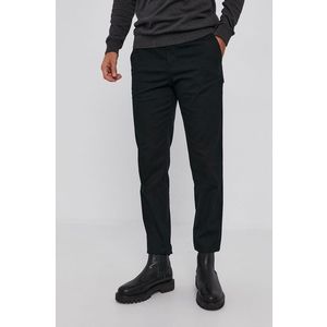 Nohavice Sisley pánske, čierna farba, jogger vyobraziť