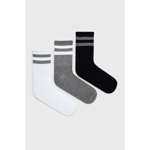 Ponožky Brave Soul (5-pack) pánske, čierna farba vyobraziť
