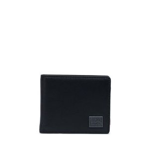 Kožená peňaženka Herschel čierna farba vyobraziť