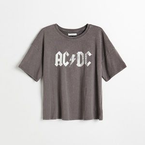 Reserved - Tričko AC/DC - Šedá vyobraziť