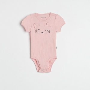 Reserved - Babies` body suit - Ružová vyobraziť