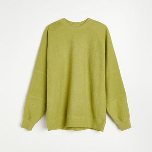 Reserved - Basic bavlnená mikina - Zelená vyobraziť