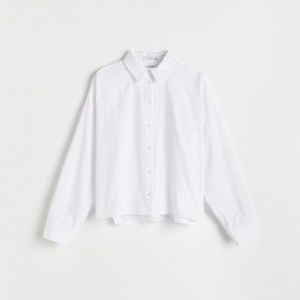 Reserved - Bavlnená košeľa - Biela vyobraziť