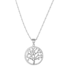 Beneto Strieborný náhrdelník so stromom života AGS1137/47 (retiazka, prívesok) vyobraziť