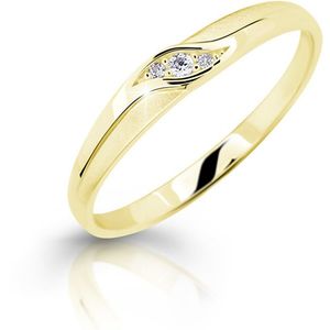 Cutie Jewellery Nežný zásnubný prsteň zo žltého zlata Z6815-2844-10-X-1 48 mm vyobraziť