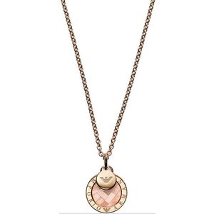 Emporio Armani Luxusné bronzový náhrdelník s príveskami EG3375221 vyobraziť