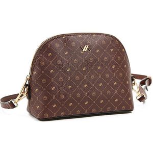 Verde Dámska crossbody kabelka 16-6056 brown vyobraziť