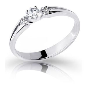 Cutie Diamonds Elegantný zásnubný prsteň z bieleho zlata s diamantmi DZ6866-2105-00-X-2 48 mm vyobraziť