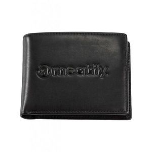 Meatfly Pánska kožená peňaženka Brazzer Black vyobraziť