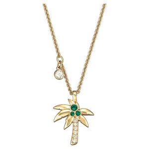 Swarovski Štýlový pozlátený náhrdelník Fashion Jewelry 5371158 (retiazka, prívesok) vyobraziť