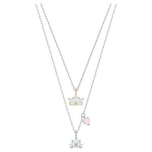 Swarovski Pôvabný dvojitý náhrdelník s kryštálmi Swarovski OOH World 5441393 vyobraziť