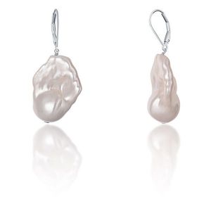 JwL Luxury Pearls Luxusné náušnice s pravou barokovou perlou JL0688 vyobraziť