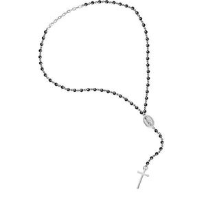 Sector Jewels Štýlový oceľový náhrdelník s onyxom Spirit SZQ22 vyobraziť