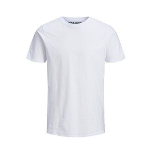 Jack&Jones PLUS Pánske tričko JJEORGANIC Regular Fit 12158482 White 3XL vyobraziť