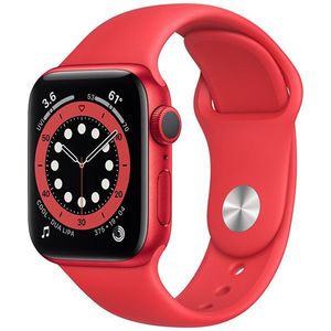 Apple Apple Watch Series 6 GPS + Cellular, 40mm (PRODUCT)RED Aluminium Case with (PRODUCT)RED Sport Band - Regular vyobraziť