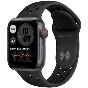 Apple Apple Watch Nike SE GPS + Cellular, 44mm Space Gray Aluminium Case with Anthracite/Black Nike Sport Band - Regular vyobraziť