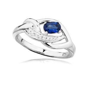 MOISS Luxusný strieborný prsteň s tanzanit a zirkónmi RG0000 53 mm vyobraziť