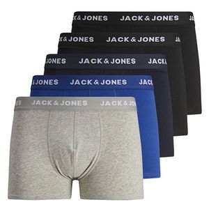 Jack&Jones 5 PACK - pánske boxerky JACBASIC 12173776 Black S vyobraziť