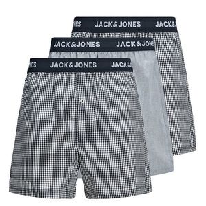 Jack&Jones 3 PACK - pánske trenírky JACBLUE 12174305 Navy Blazer S vyobraziť