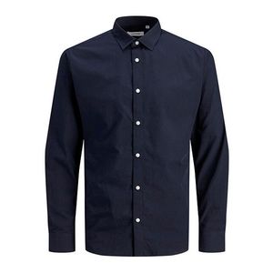 Jack&Jones Pánska košeľa JJJOE Slim Fit 12187222 Navy Blazer S vyobraziť