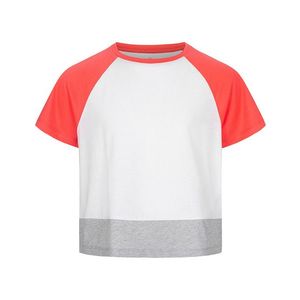 Dievčenské farebné tričko ASICS vyobraziť