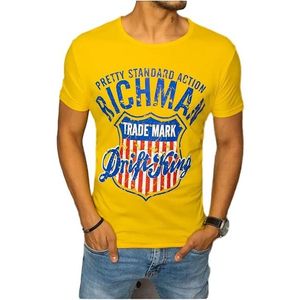 žlté tričko Richman vyobraziť