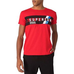 červené pánske tričko superior vyobraziť