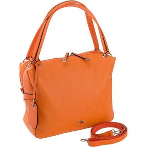 Oranžová priestranná shopper kabelka david jones vyobraziť