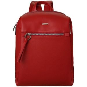 červený dámsky štýlový batoh david jones vyobraziť