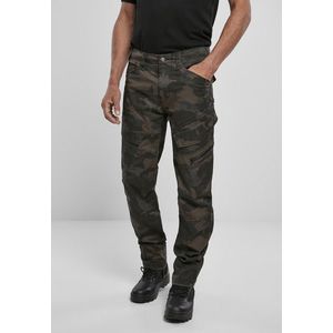 Brandit Adven Slim Fit Cargo Pants darkcamo - S vyobraziť