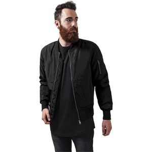 Urban Classics 2-Tone Bomber Jacket blk/blk - M vyobraziť