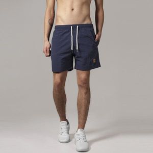 Urban Classics Block Swim Shorts navy/navy - XS vyobraziť