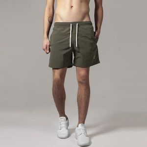 Urban Classics Block Swim Shorts olive/olive - XL vyobraziť