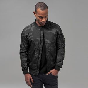 Urban Classics Light Camo Bomber Jacket darkcamo - XXL vyobraziť